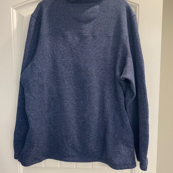 Woolrich Anglers 1/4 zip fleece/sweater midnight blue. Size XXL. Big and… - Picture 2 of 7